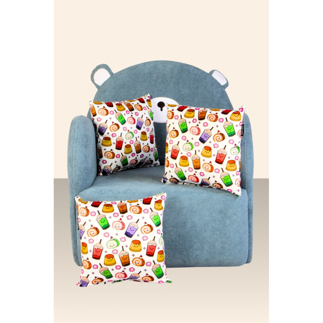 Orka Kids Filled Cushion Printed 12x12 (D14)